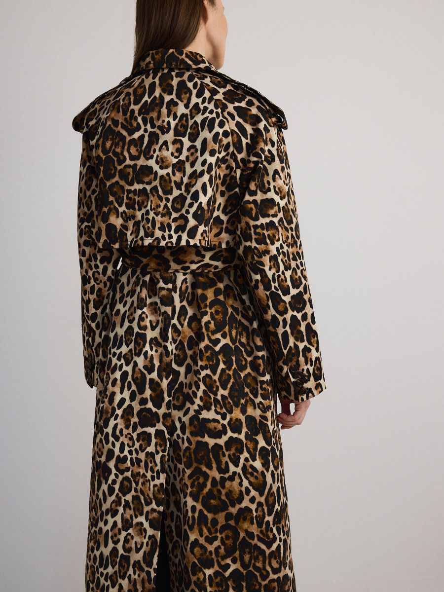 LADIES` COAT - multicolor - RESERVED - 8