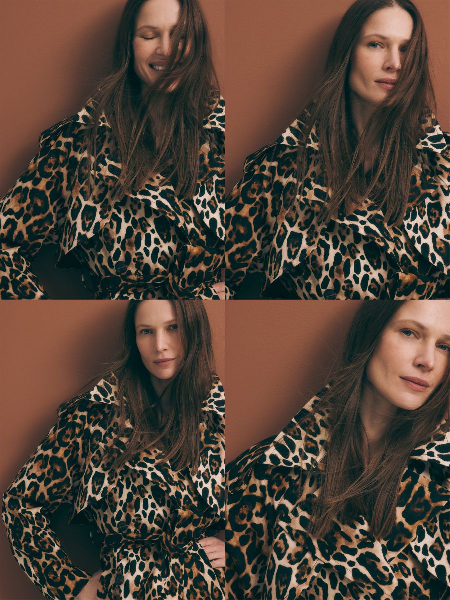 LADIES` COAT - multicolor - RESERVED - 9