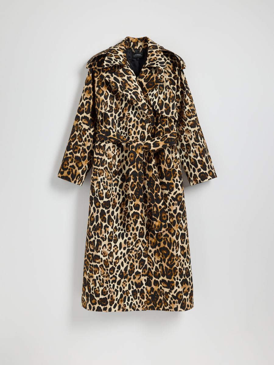 LADIES` COAT - multicolor - RESERVED - 2