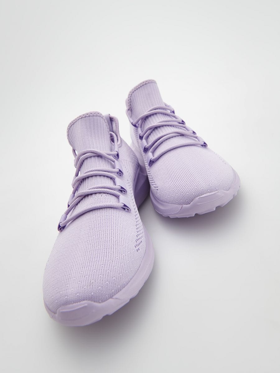 Mesh sneakers - lavender - RESERVED - 4