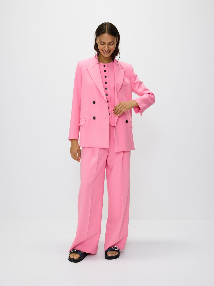 Suit vest - hot pink - RESERVED - 3