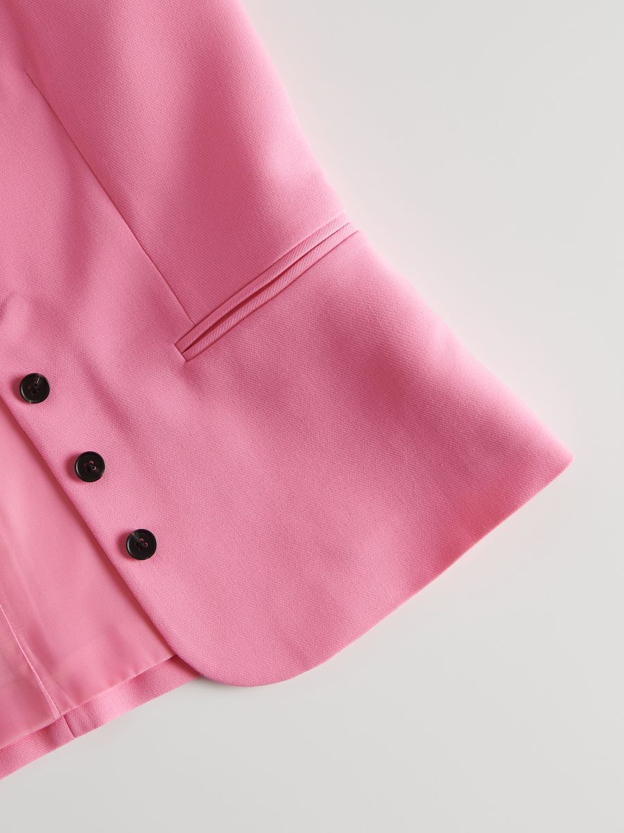 Suit vest - hot pink - RESERVED - 7