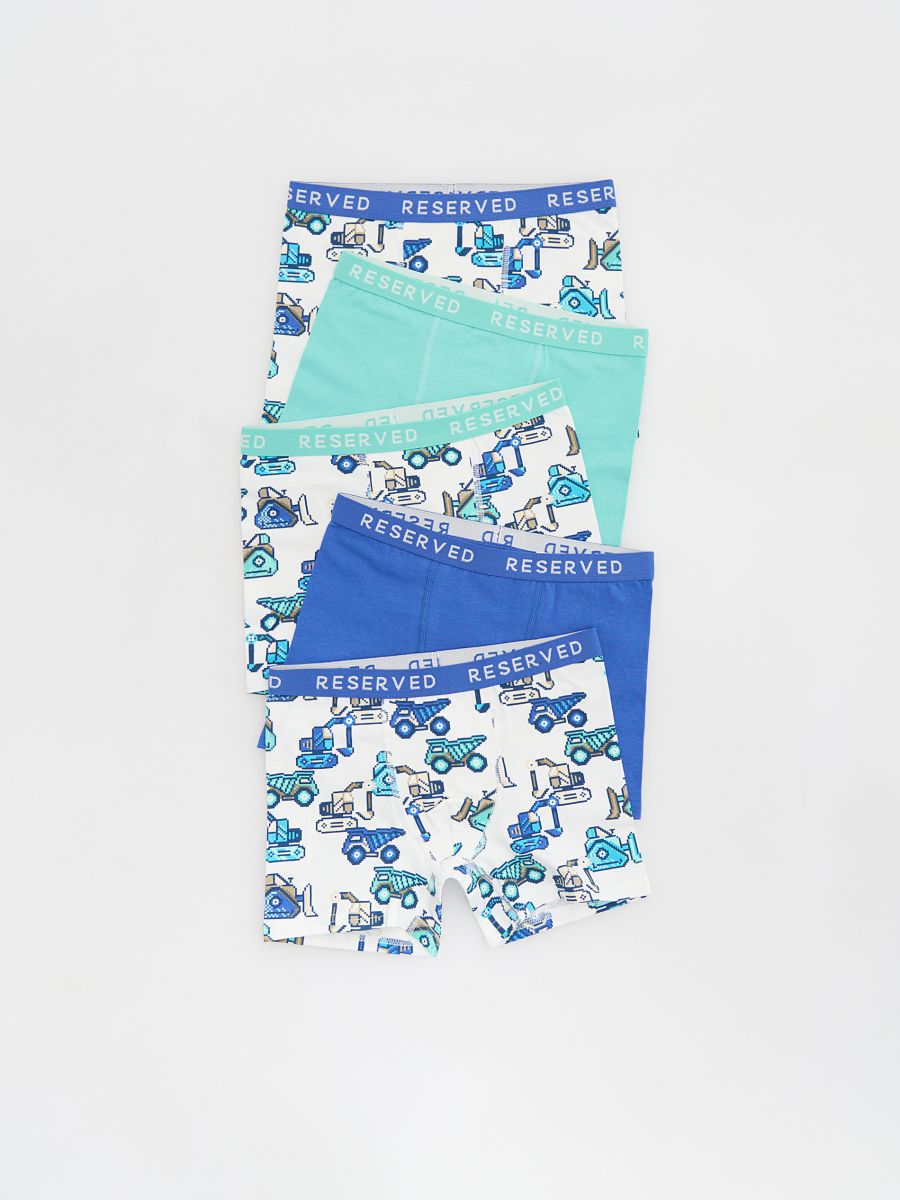 BOYS` BRIEFS MULTI - ΜΠΛΕ - RESERVED