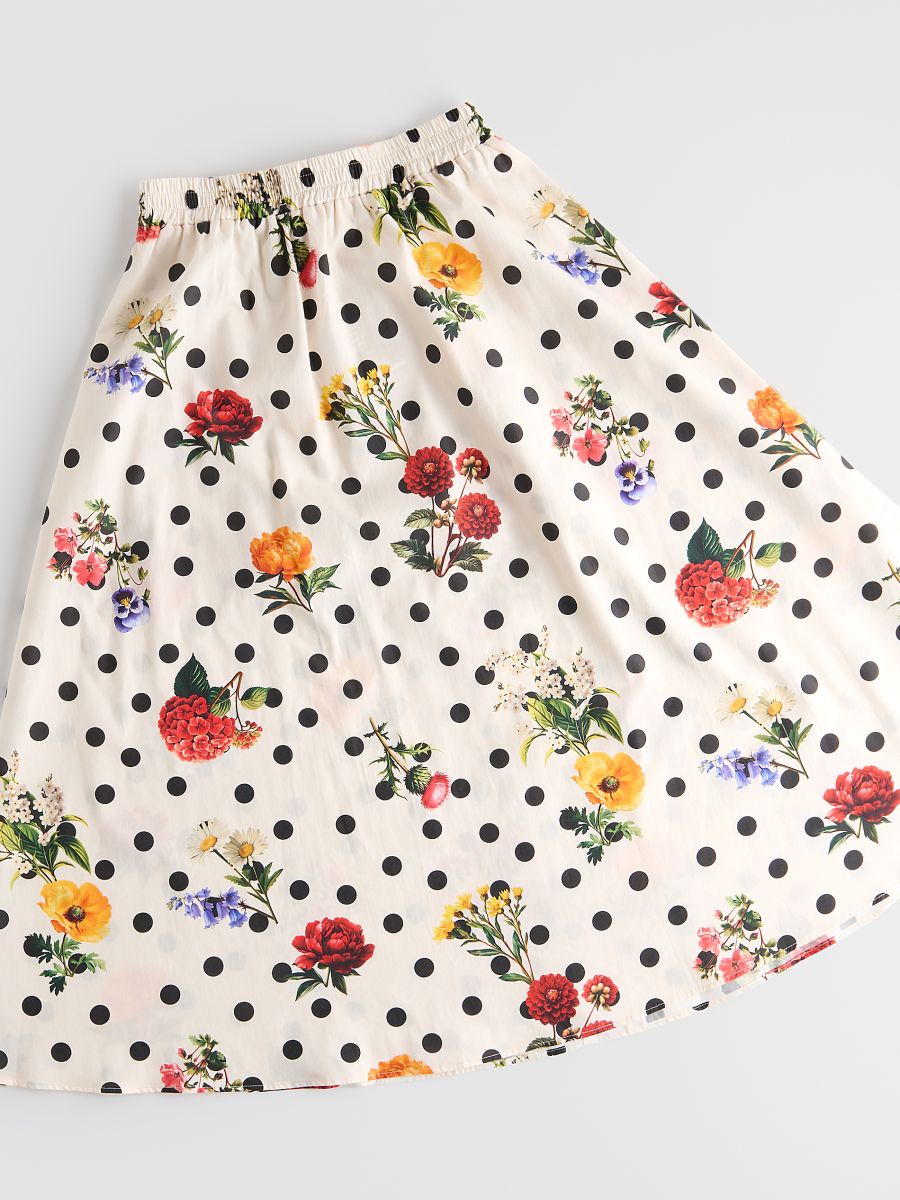 Patterned skirt - multicolor - RESERVED