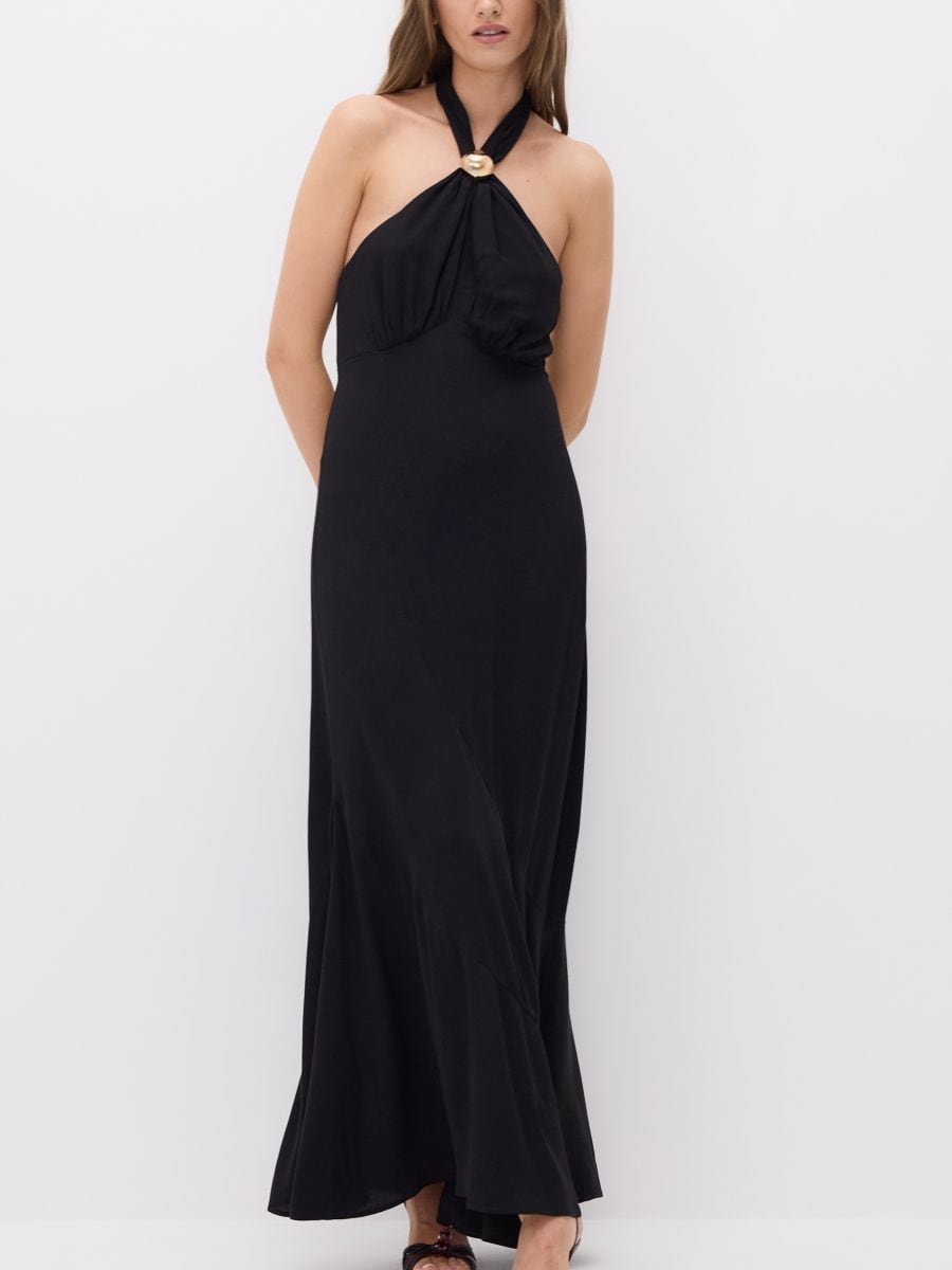 Kleit Halter kaelusega - must - RESERVED - 3