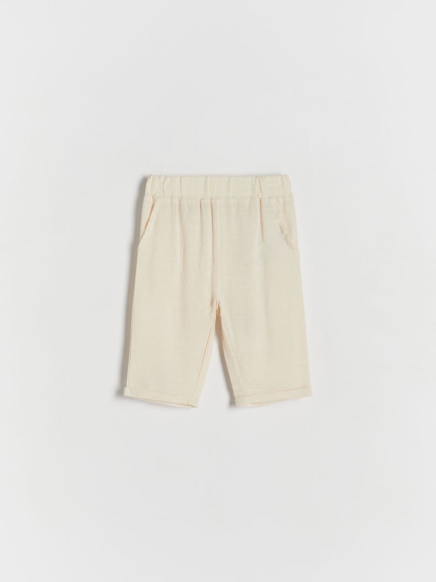 BABIES` TROUSERS - crem - RESERVED