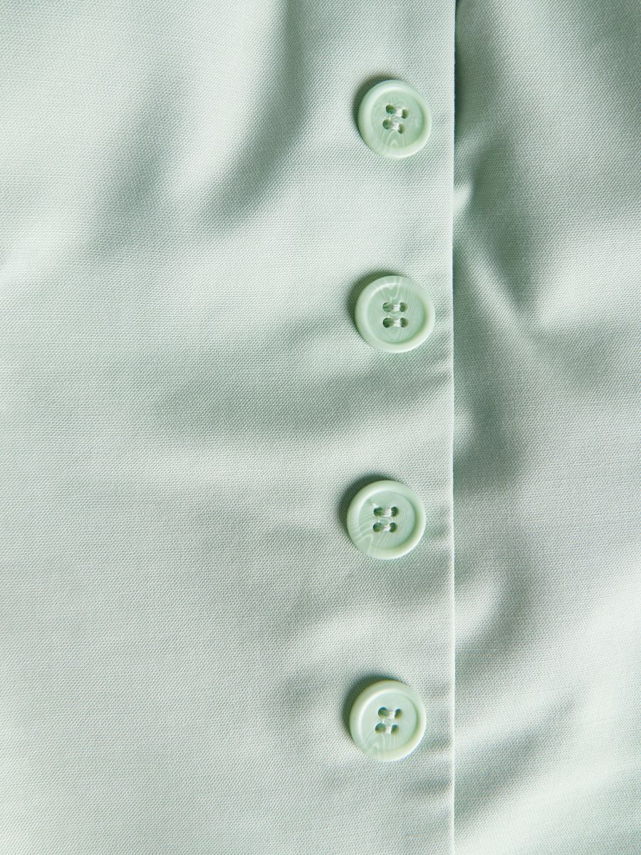 Corset top - pale green - RESERVED - 7
