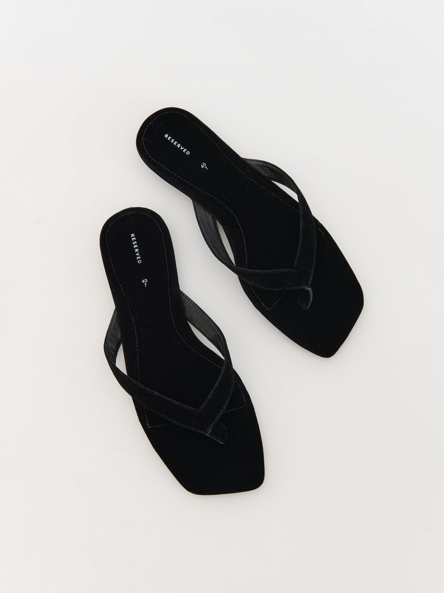 Flip flops - black - RESERVED - 3