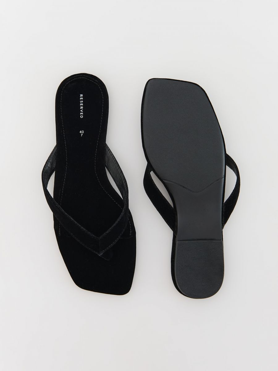 Flip flops - black - RESERVED - 5