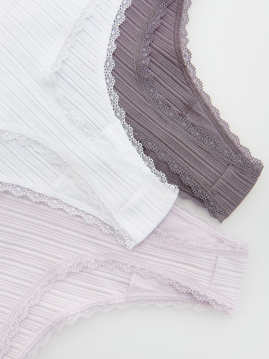 Tangas, 2er-Pack - pastellrosa - RESERVED - 2