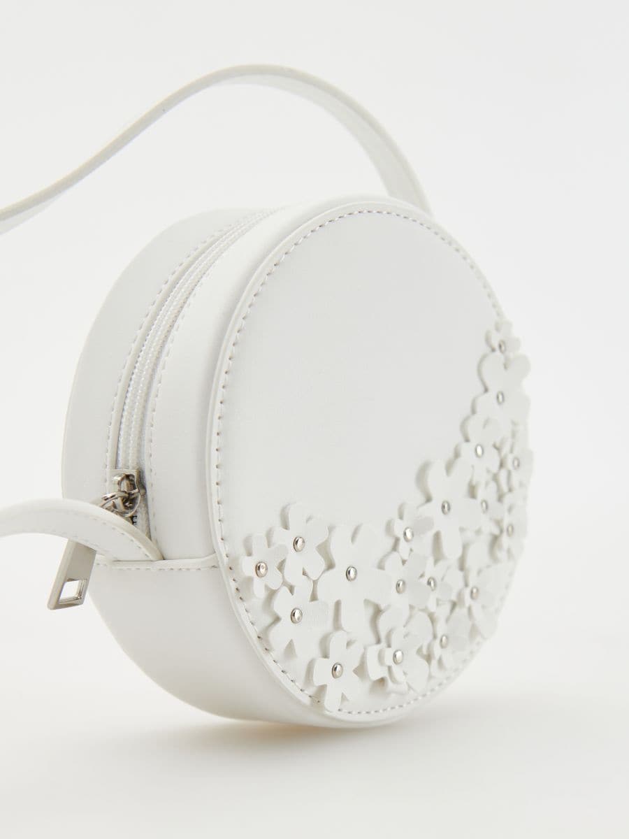 Runde tasche weiß Clearance