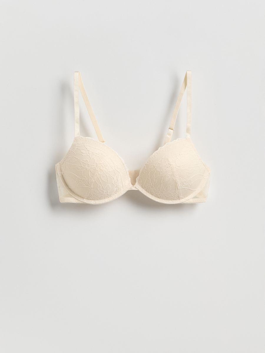 LADIES` BRASSIERE - CRÈME - RESERVED