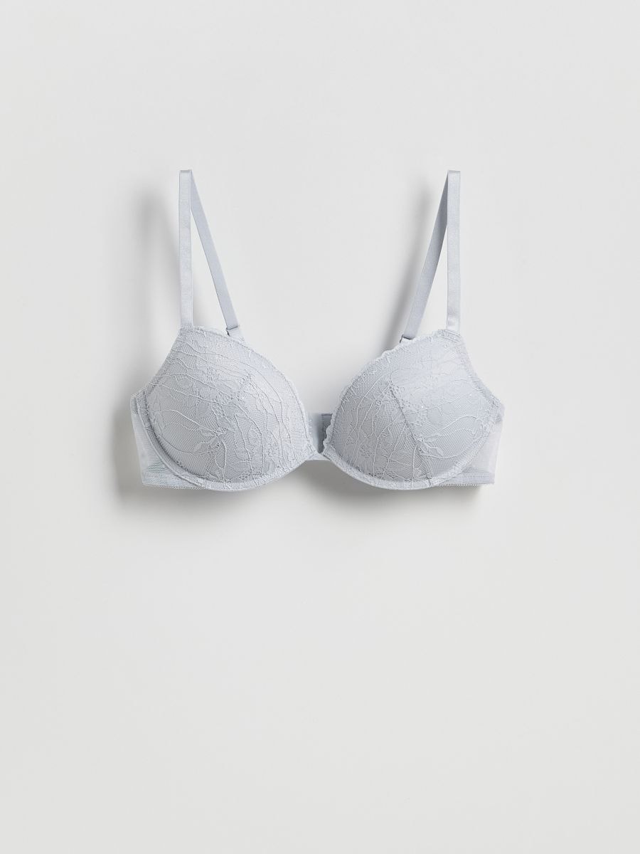 LADIES` BRASSIERE - BLEEKBLAUW - RESERVED