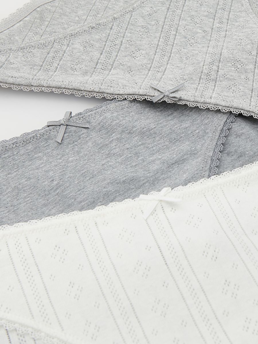 LADIES` BRIEFS MULTI - light grey - RESERVED - 3