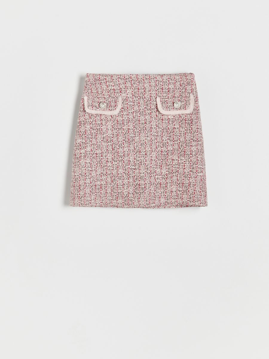Minikjol i tweed - ROSA - RESERVED - 4