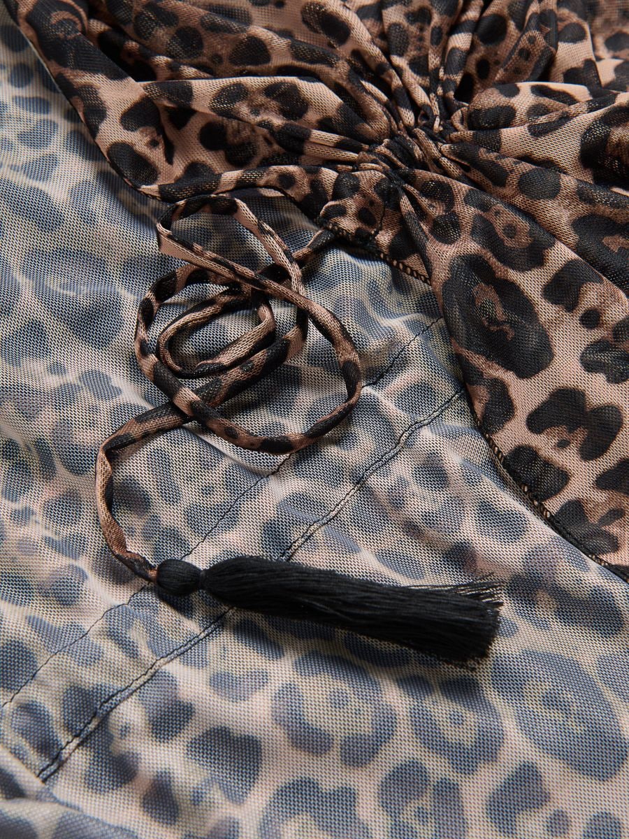 LADIES` PONCHO - braon - RESERVED - 7