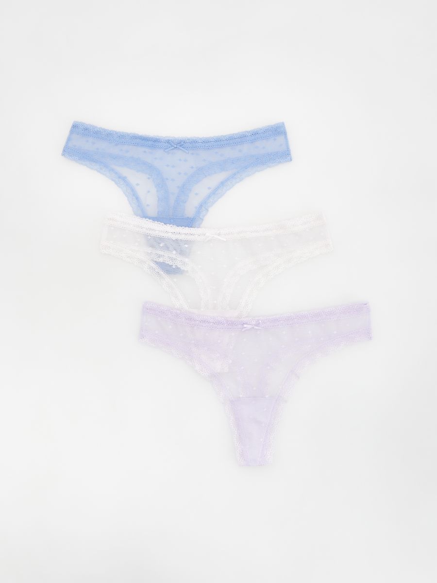 Tangas, 2er-Pack - hyazinthe - RESERVED - 2