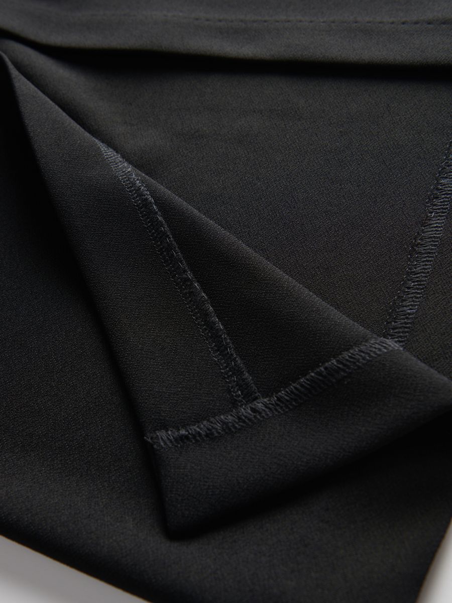 Fitted midi skirt - black - RESERVED - 7