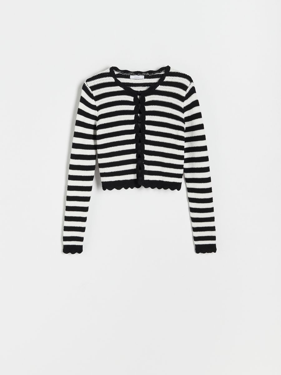 LADIES` SWEATER - šareno - RESERVED - 4