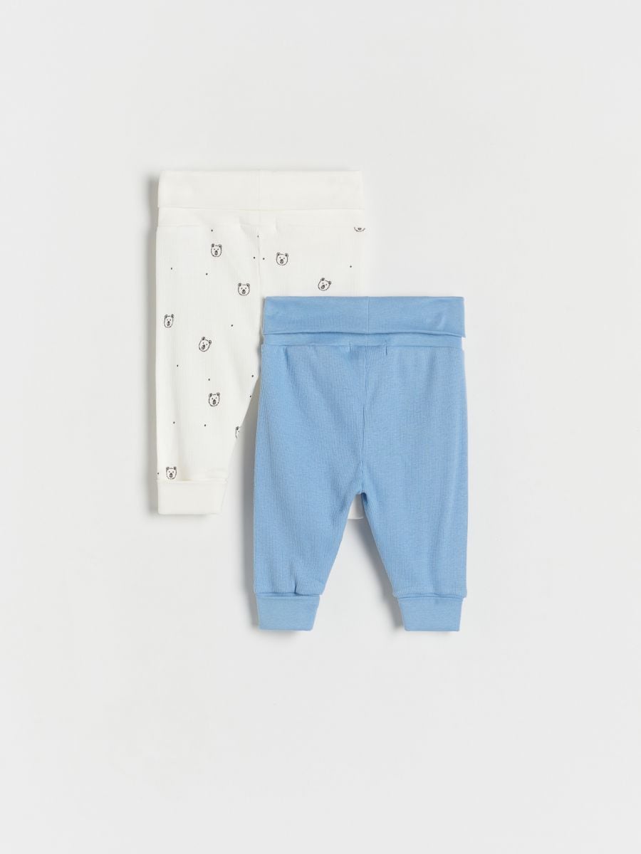 Rippstrickhose, 2er-Pack - blau - RESERVED - 2