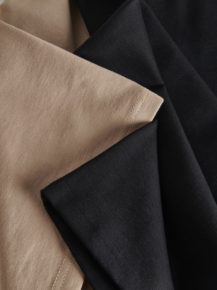 Plain midi skirt - black - RESERVED - 3