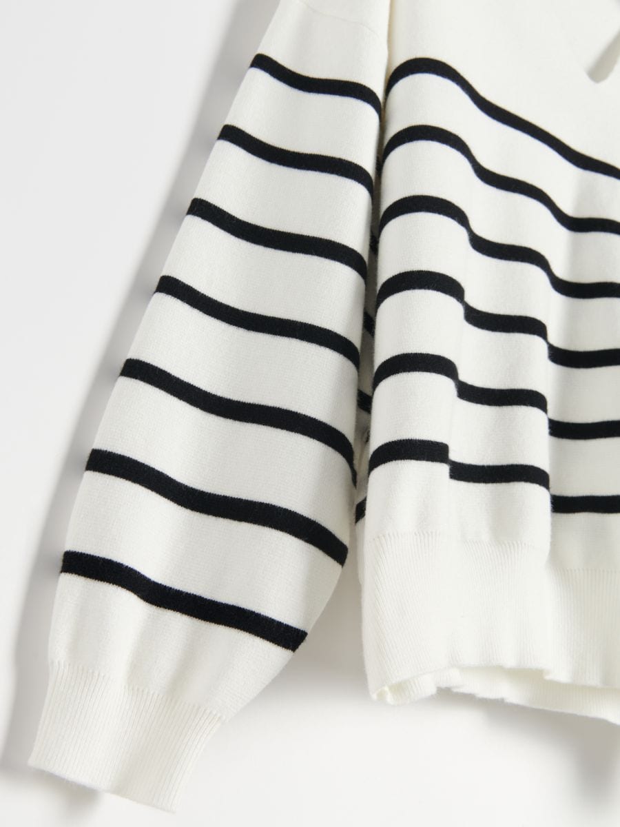 Stripe jumper - black - RESERVED - 4