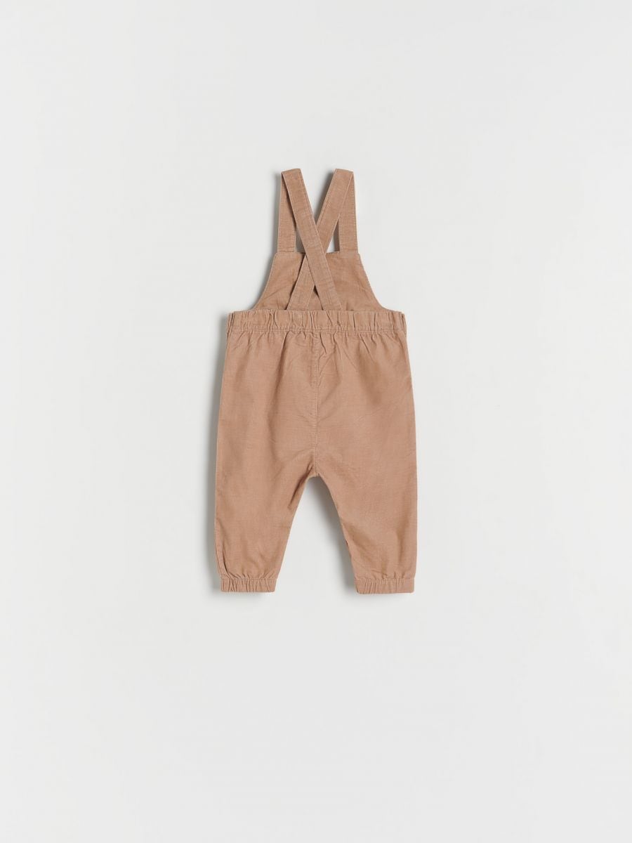 Corduroy dungarees - beige - RESERVED - 2