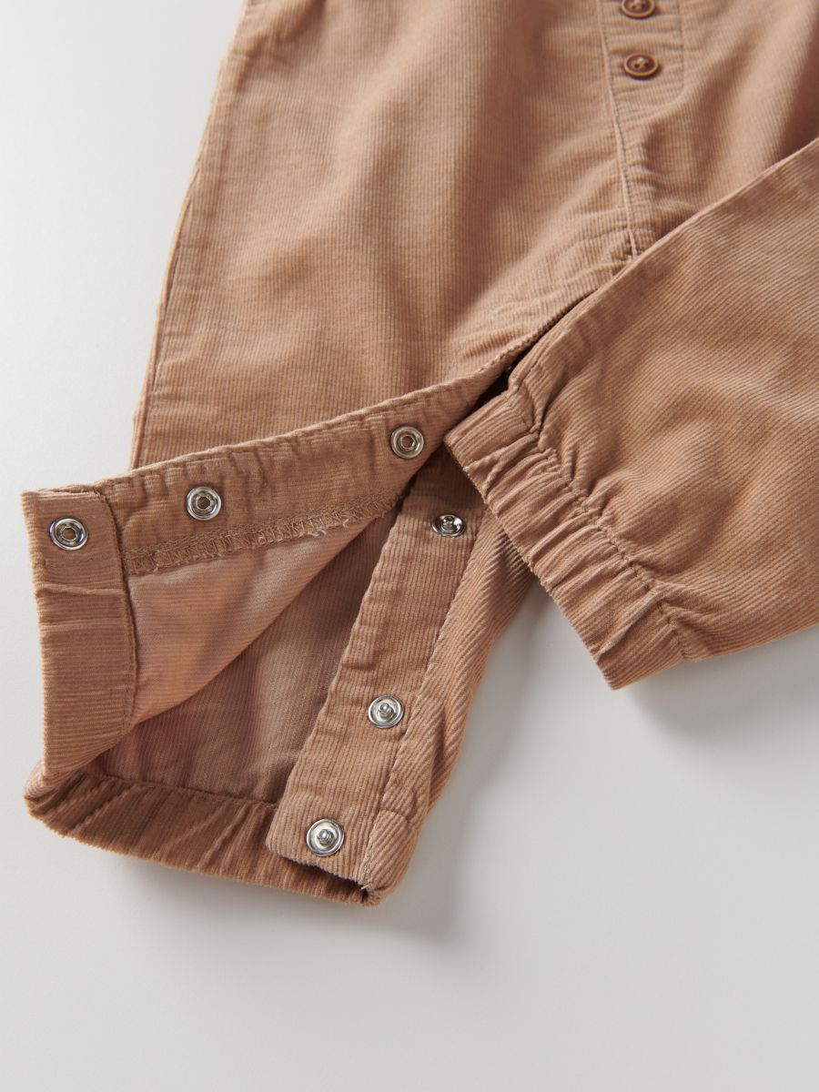 Corduroy dungarees - beige - RESERVED - 4