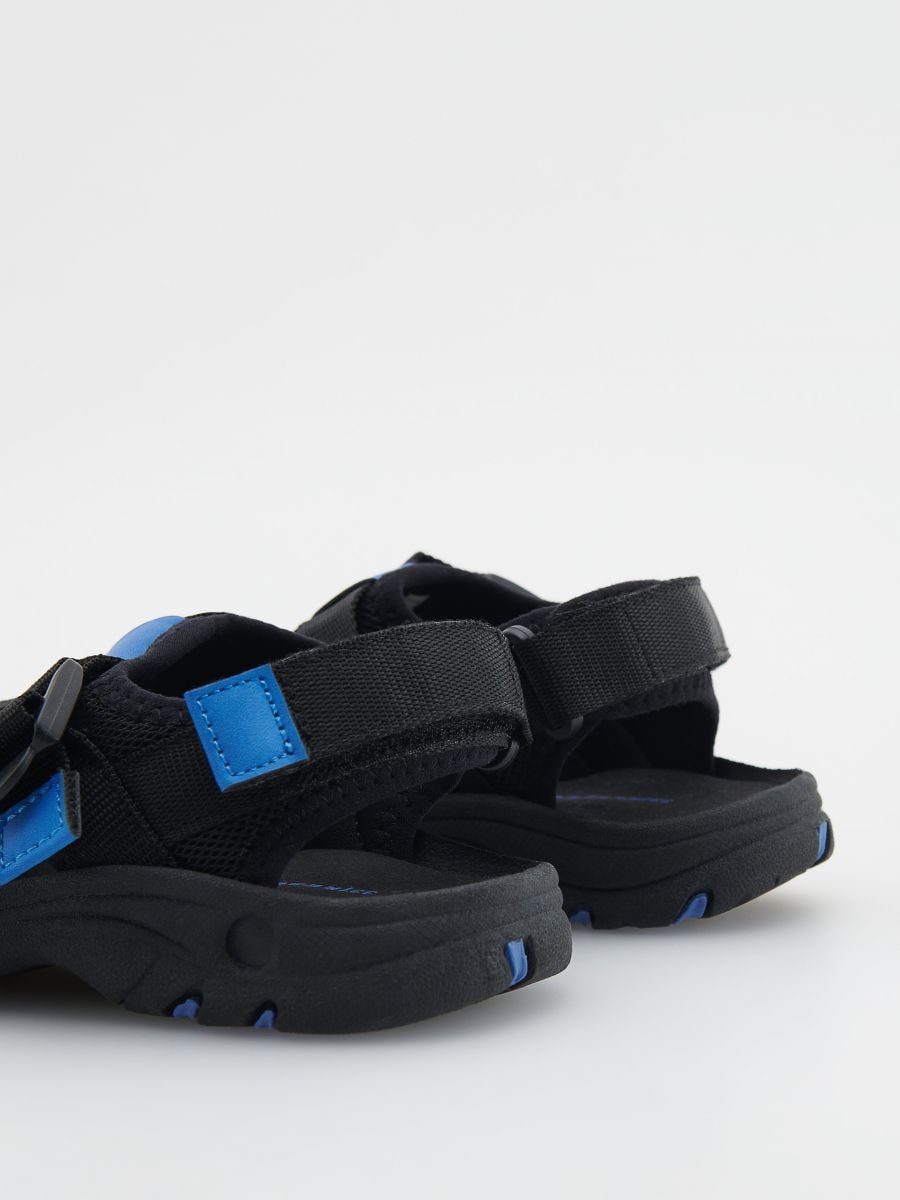 SANDALS WITH VELCRO FASTENING - black - RESERVED - 5