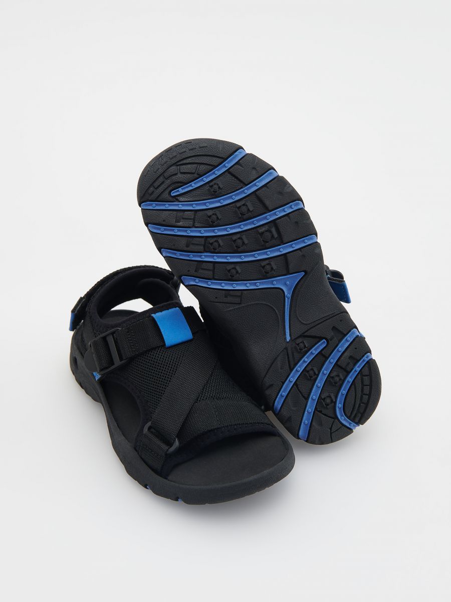SANDALS WITH VELCRO FASTENING - black - RESERVED - 4