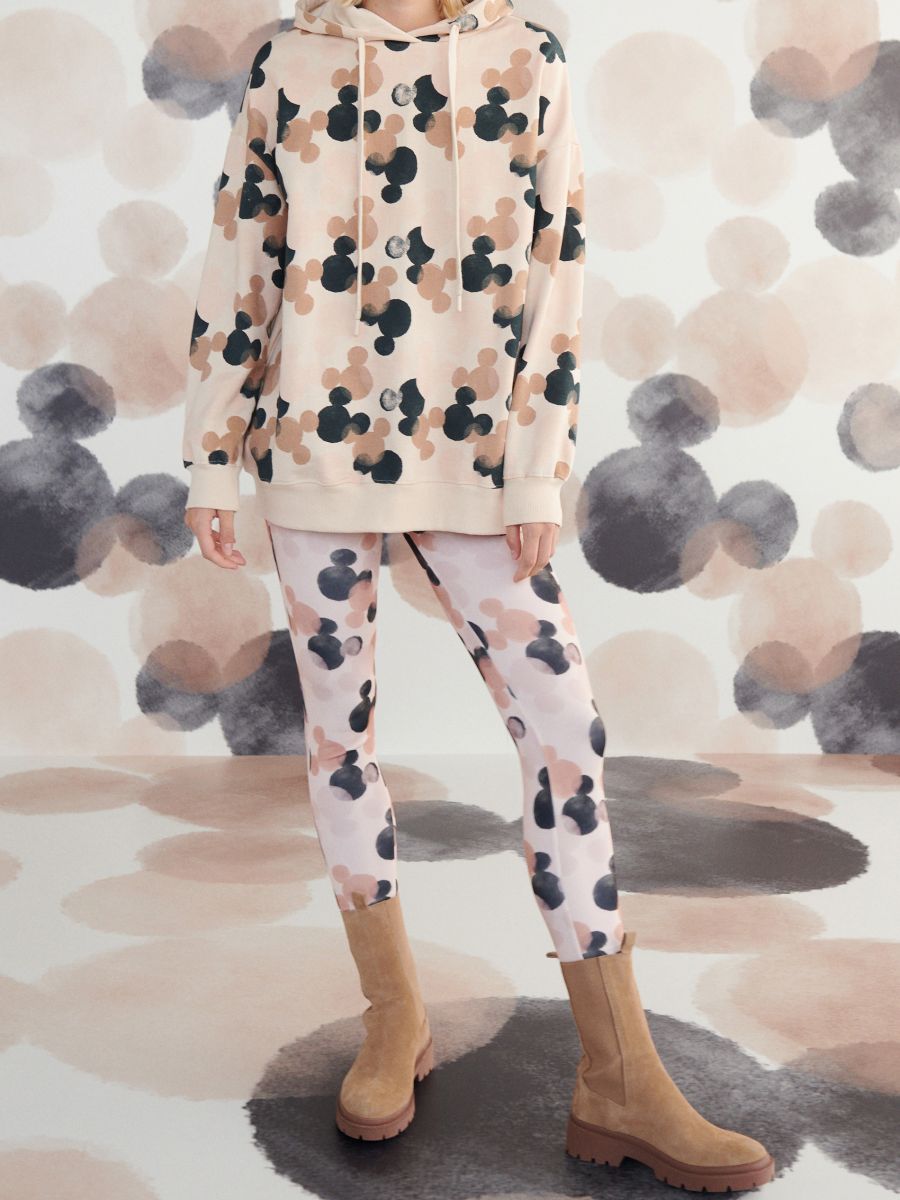 Mickey Mouse motif leggings - multicolor - RESERVED - 2