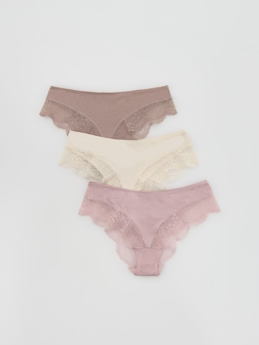 LADIES` BRIEFS MULTI - pasztellpink - RESERVED