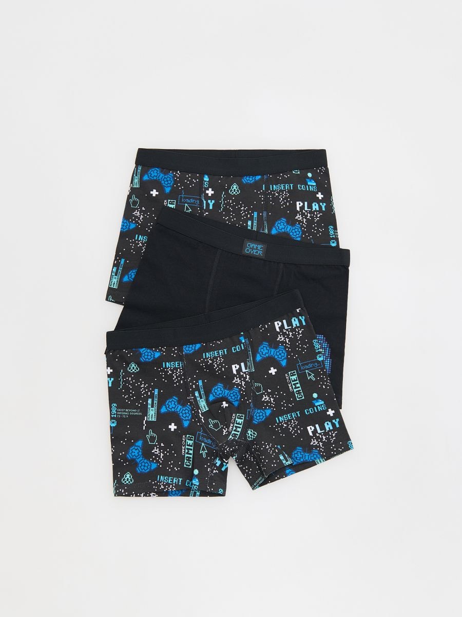 BOYS` BRIEFS MULTI - juoda - RESERVED