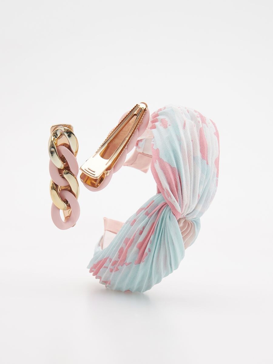 Haarschmuck-Set - bunt - RESERVED - 4
