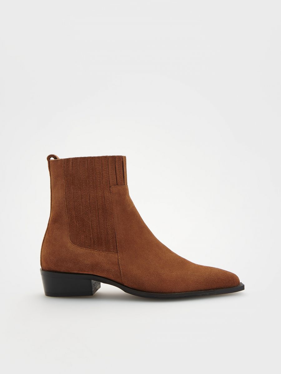 Suede Chelsea boots Color brown - RESERVED - 1438V-88X