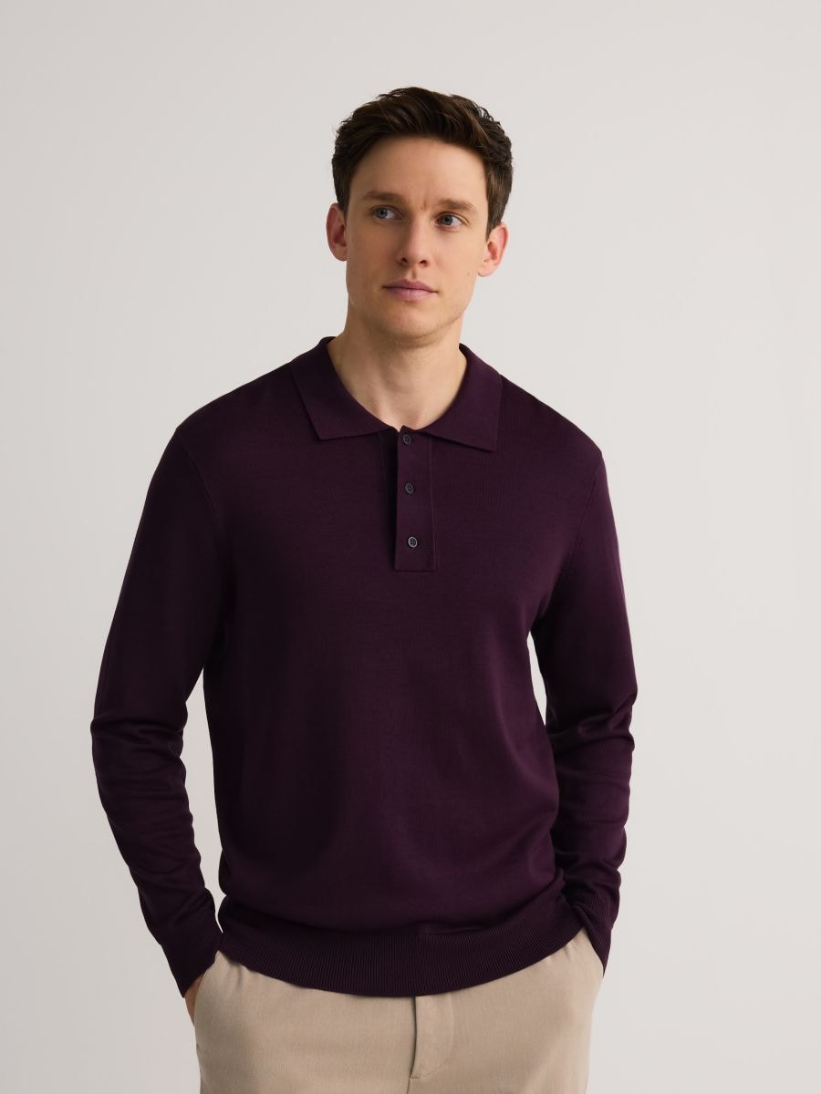 MEN`S SWEATER - VIOLETA ESCURO - RESERVED