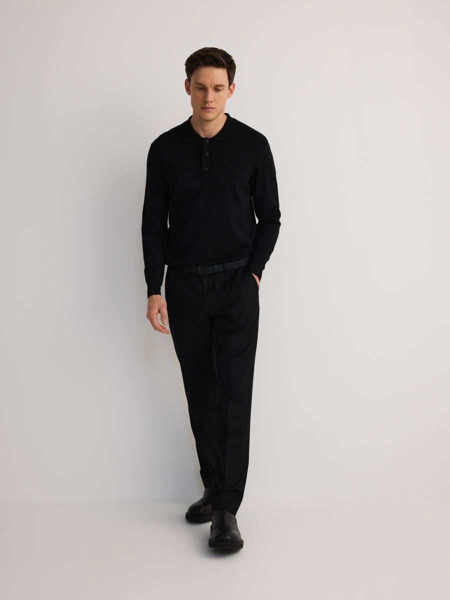 MEN`S SWEATER - PRETO - RESERVED