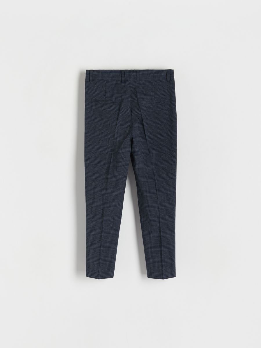 Elegant check trousers - navy - RESERVED - 3
