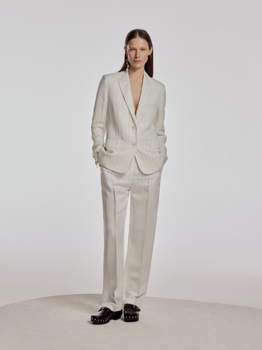 Striped jacket - cream - RESERVED - 5