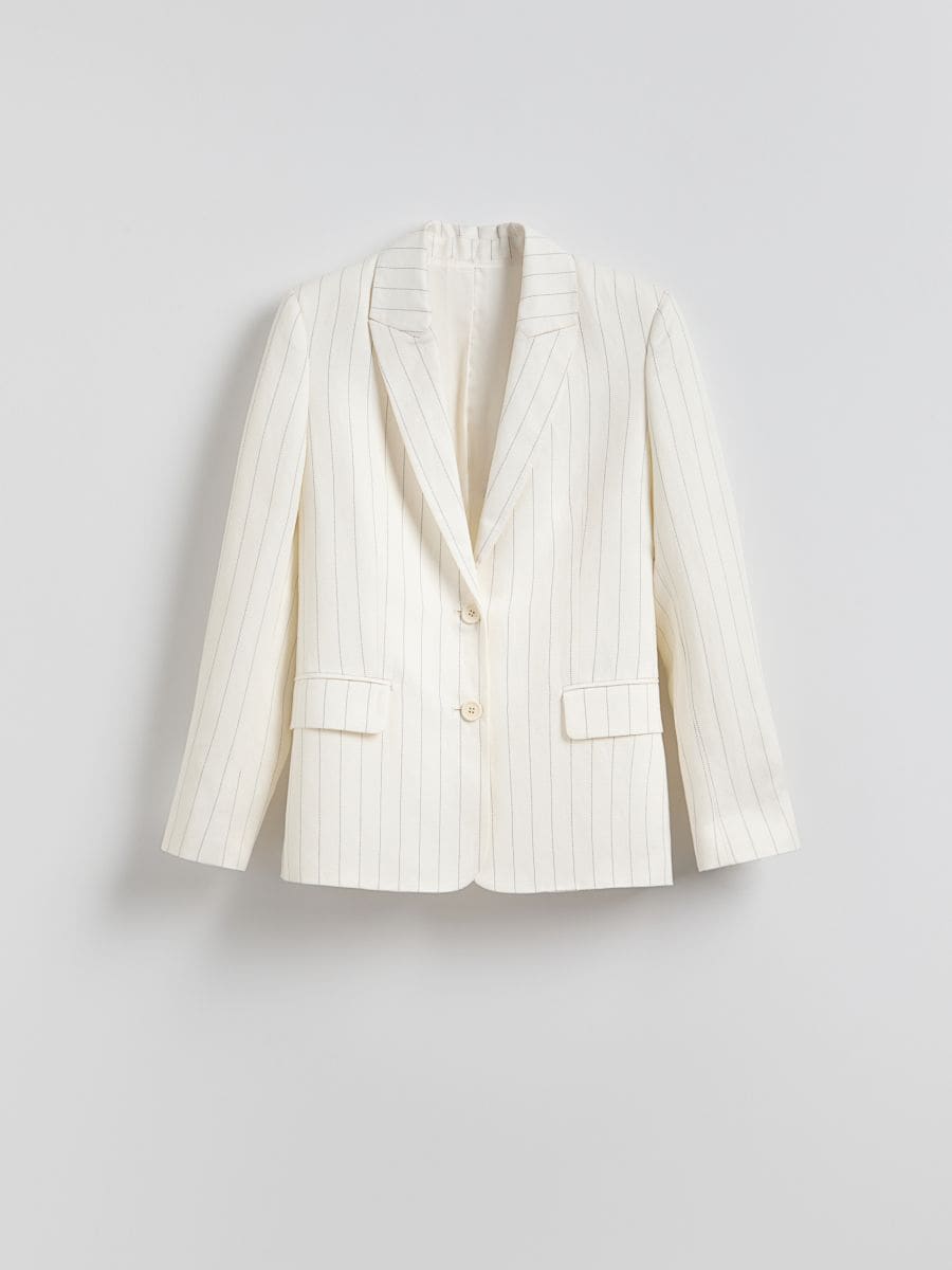 Striped jacket - cream - RESERVED - 6