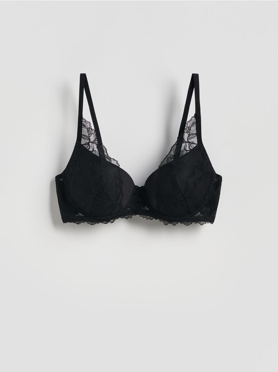 LADIES` BRASSIERE - чорний - RESERVED