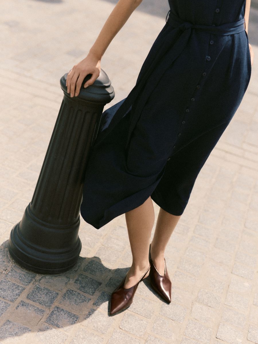 Salonarji z odprto peto - maroon - RESERVED