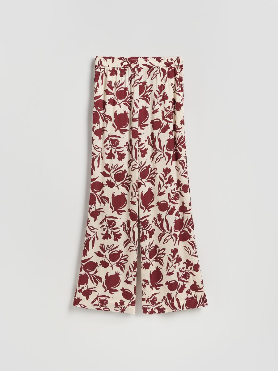 Trousers with Circulose® viscose - multicolor - RESERVED - 5