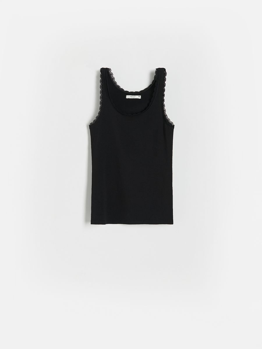 Cami top - black - RESERVED - 4
