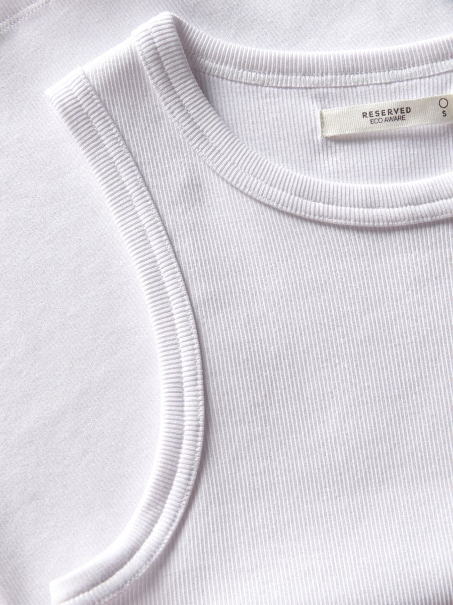 Knitted top - white - RESERVED - 4