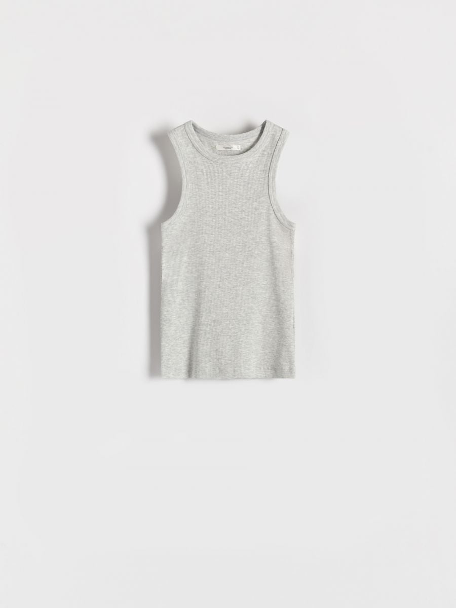 Knitted top - light grey - RESERVED - 3