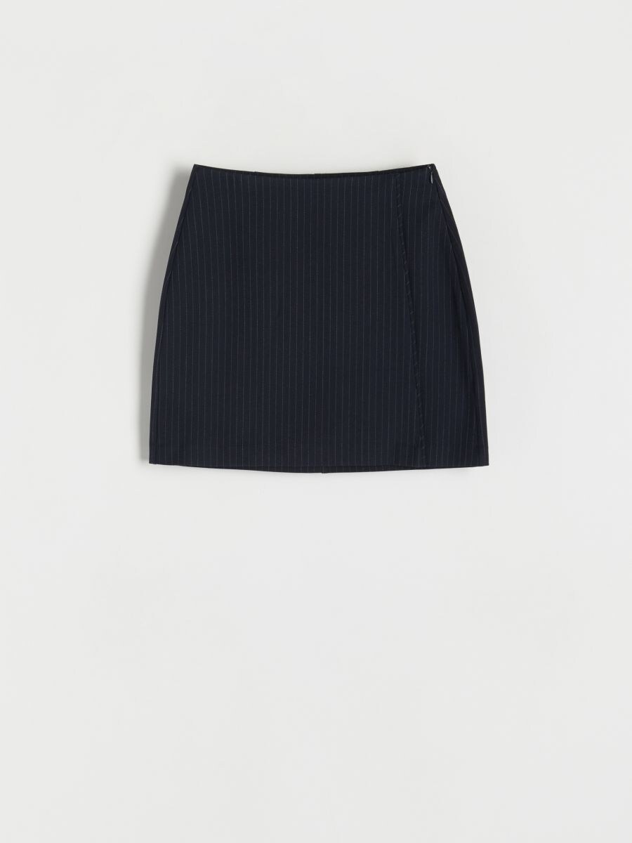 Mini skirt Color navy - RESERVED - 1463N-59X
