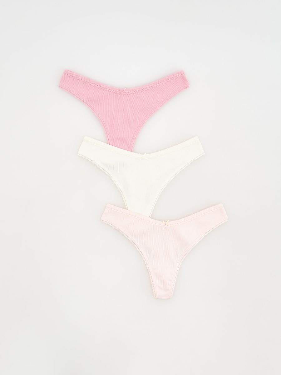 Set van 3 strings - roze - RESERVED - 2