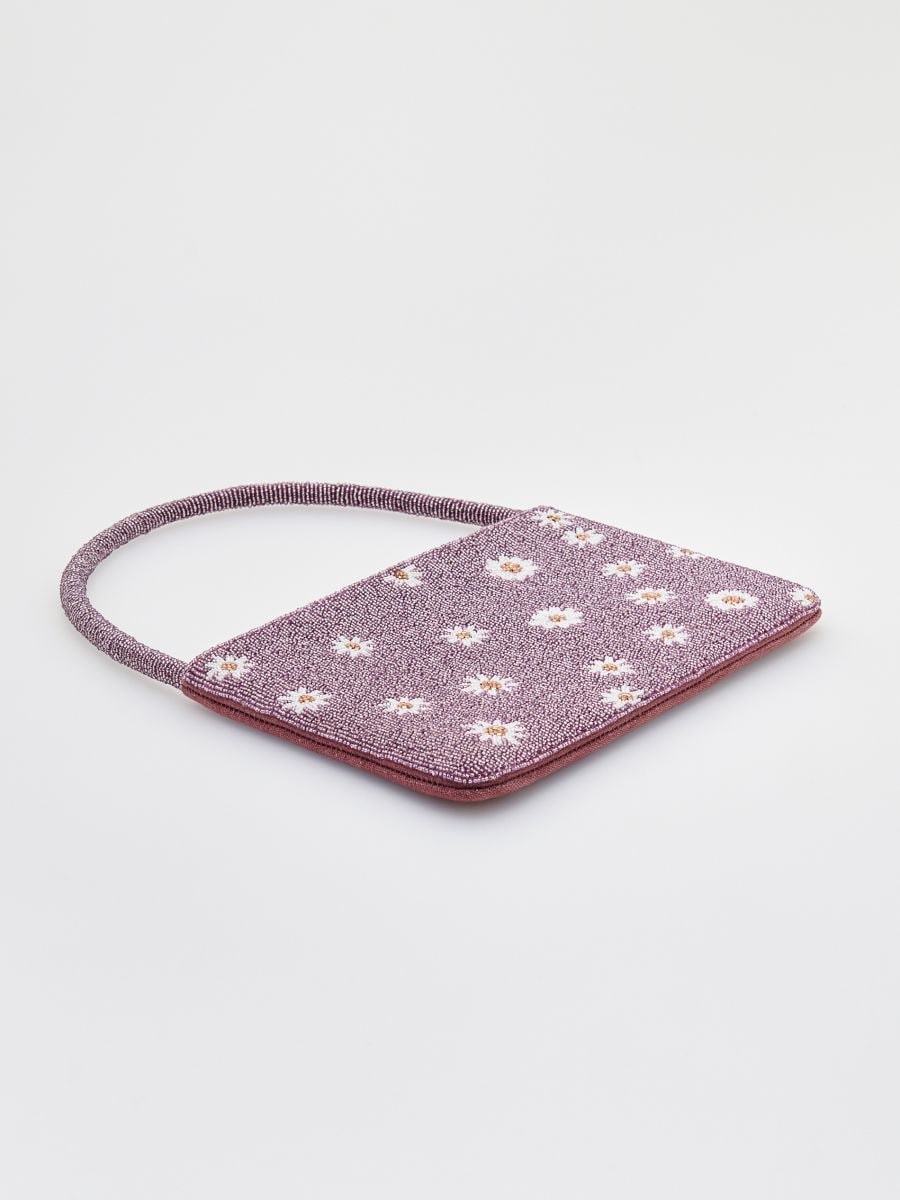 Torba s perlama - lavanda - RESERVED - 4