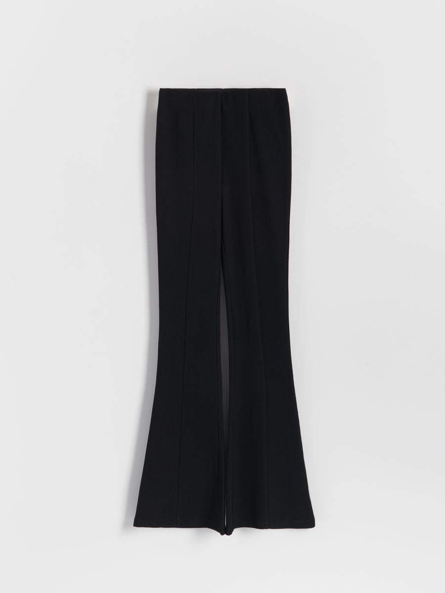 Flare trousers - black - RESERVED - 4